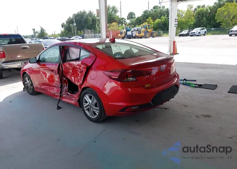 2020 Hyundai Elantra Sel z USA, uszkodzony, nr VIN 5NPD84LF3LH587934